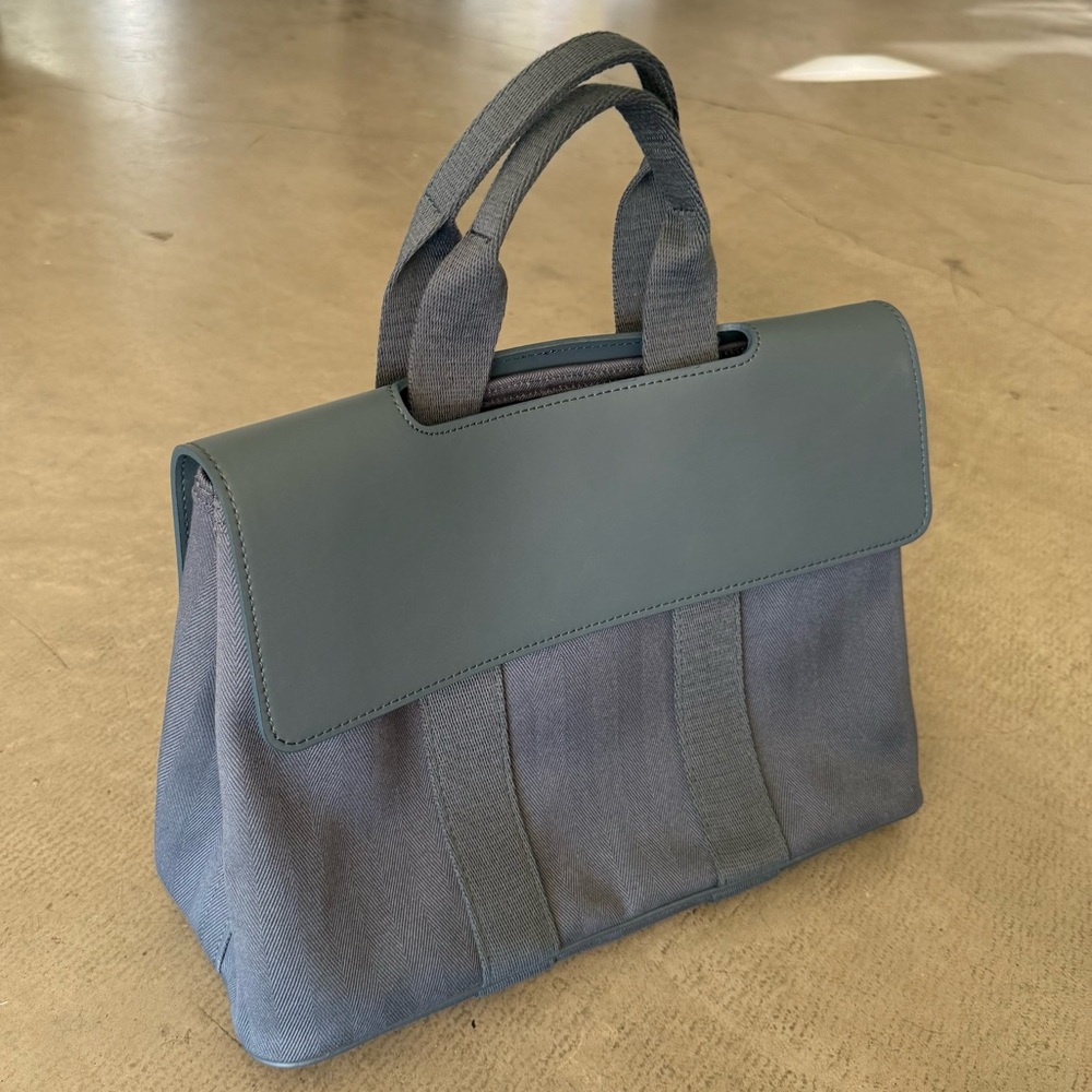 Valparaiso Style Canvas Tote Bag / Blue